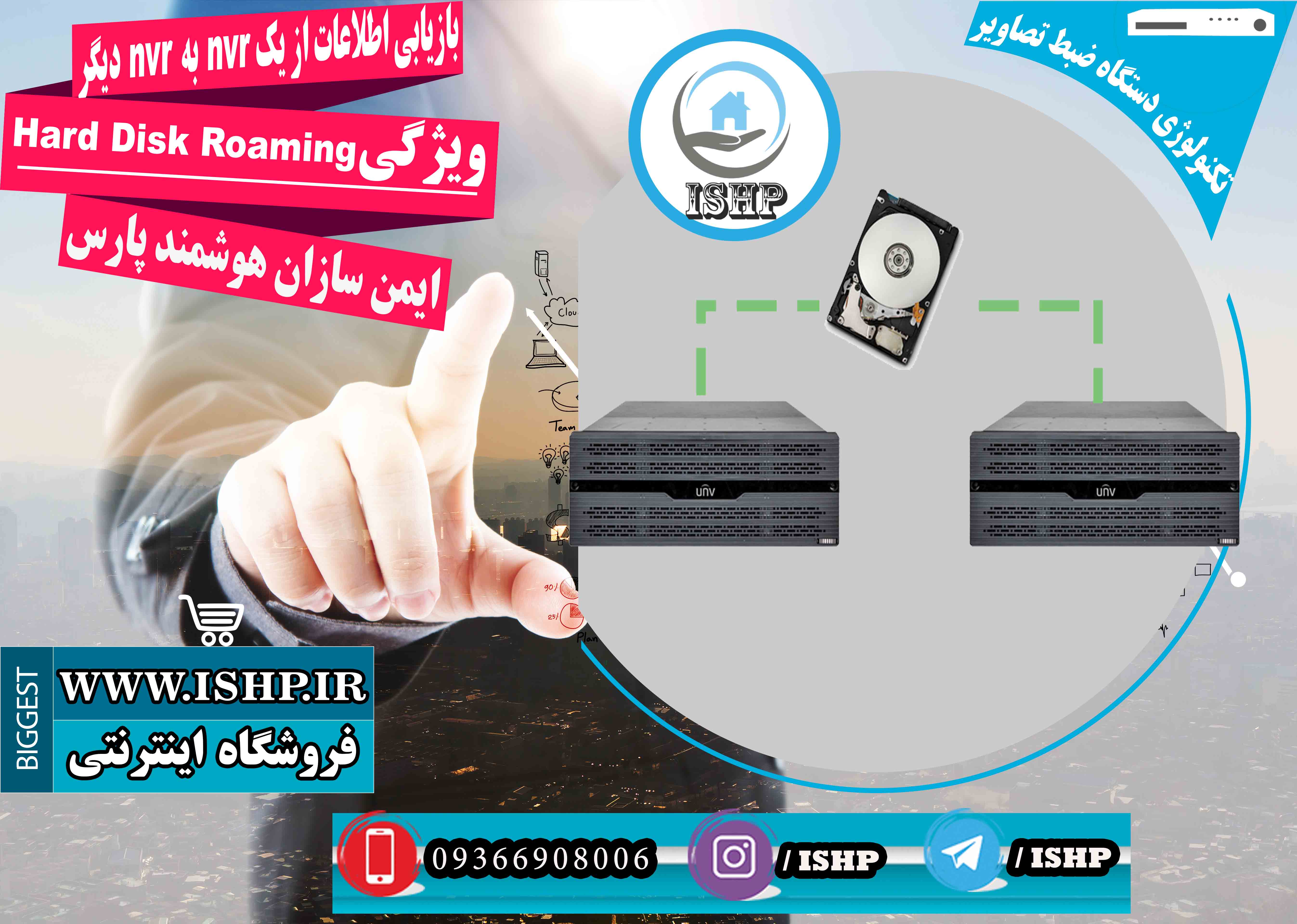 ویژگی Hard Disk Roaming